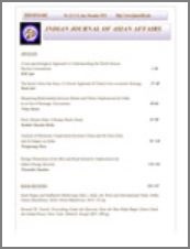 Indian Journal of Asian Affairs